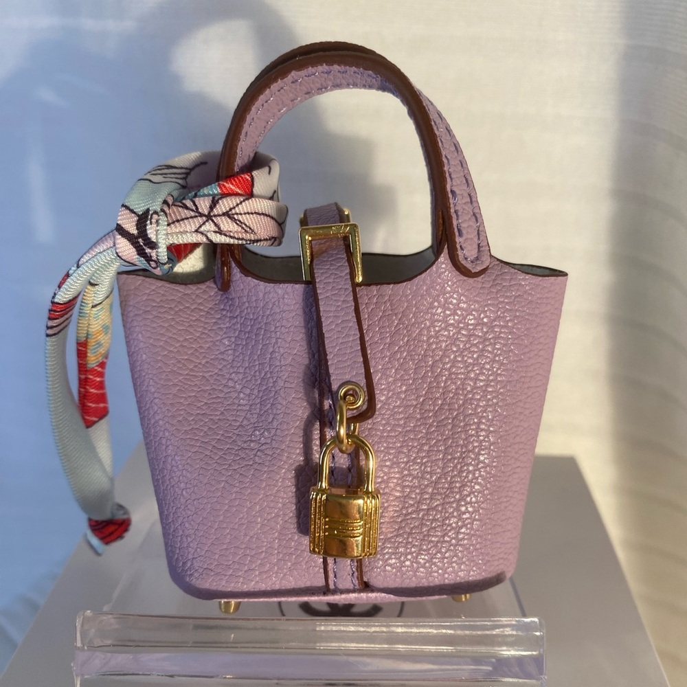 Luxury Mini Bag Keychain, Bag Charm or AirPod Holder
